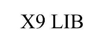 X9 LIB