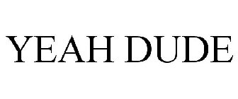 YEAH DUDE