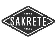 SAKRETE SINCE 1936