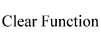 CLEAR FUNCTION