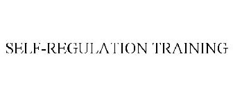 SELF-REGULATION TRAINING