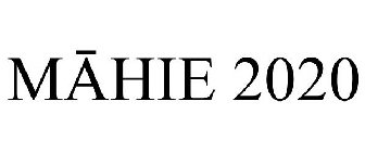 MAHIE 2020