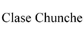 CLASE CHUNCHE