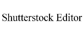 SHUTTERSTOCK EDITOR