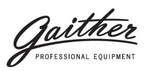 GAITHER PROFESSIONAL EQUIPMENT