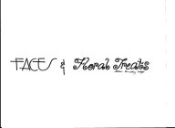 FACES & FLORAL TREATS GILLIAN KENNEDY WRIGHT