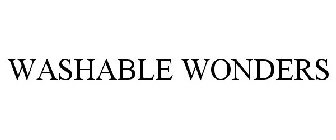 WASHABLE WONDERS