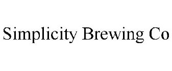 SIMPLICITY BREWING CO