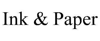 INK & PAPER