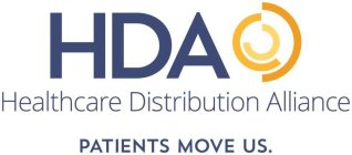 HDA HEALTHCARE DISTRIBUTION ALLIANCE PATIENTS MOVE US.