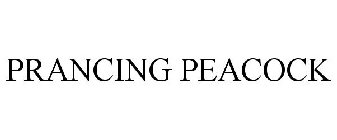 PRANCING PEACOCK