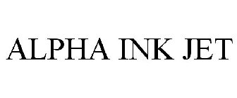 ALPHA INK JET