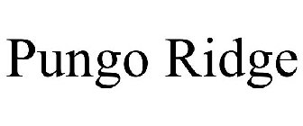 PUNGO RIDGE