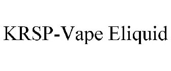 KRSP-VAPE ELIQUID