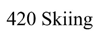 420 SKIING