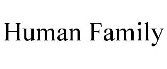 HUMAN FAMILY