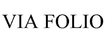 VIA FOLIO