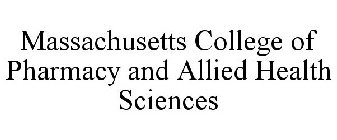 MASSACHUSETTS COLLEGE OF PHARMACY AND ALLIED HEALTH SCIENCES
