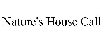 NATURE'S HOUSE CALL