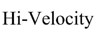 HI-VELOCITY