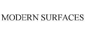 MODERN SURFACES