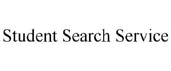 STUDENT SEARCH SERVICE