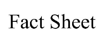 FACT SHEET