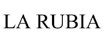 LA RUBIA