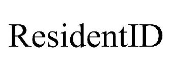 RESIDENTID