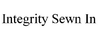 INTEGRITY SEWN IN