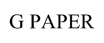 G PAPER
