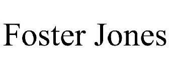 FOSTER JONES