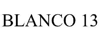 BLANCO 13