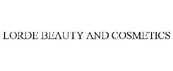 LORDE BEAUTY AND COSMETICS