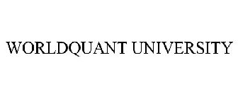 WORLDQUANT UNIVERSITY