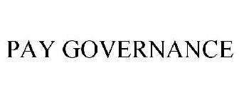PAY GOVERNANCE