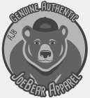 GENUINE AUTHENTIC JOEBEAR APPAREL AJB