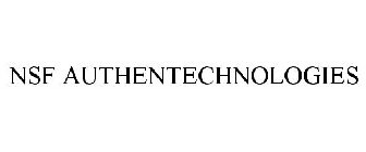 NSF AUTHENTECHNOLOGIES