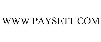 WWW.PAYSETT.COM