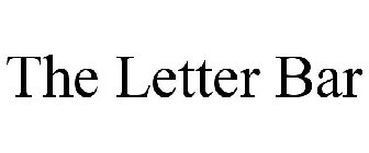 THE LETTER BAR