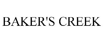 BAKER'S CREEK