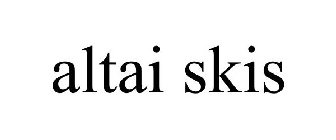 ALTAI SKIS
