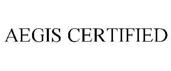 AEGIS CERTIFIED