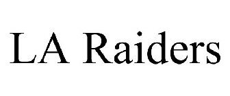 LA RAIDERS