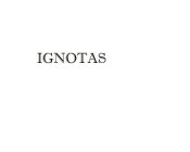 IGNOTAS