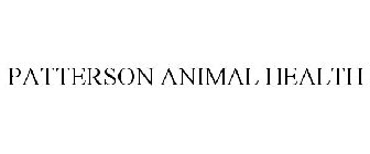 PATTERSON ANIMAL HEALTH