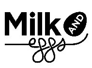 MILK AND EGGS