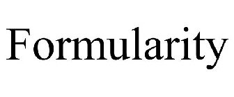 FORMULARITY