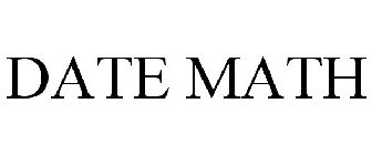DATE MATH