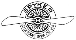 SPYKER NULLA TENACI INVIA EST VIA